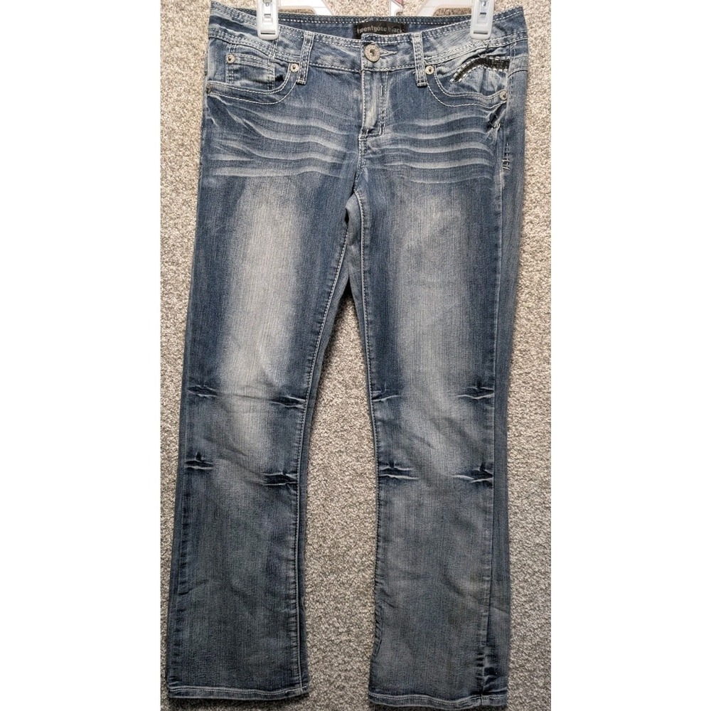 Twenty‎ One Black by Rue21 Jeans Women's Size 5/6 S Short Slim Boot Cut
